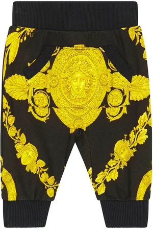 VERSACE Baby Medusa cotton jersey sweatpants