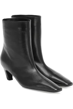 Khaite Arizona leather ankle boots