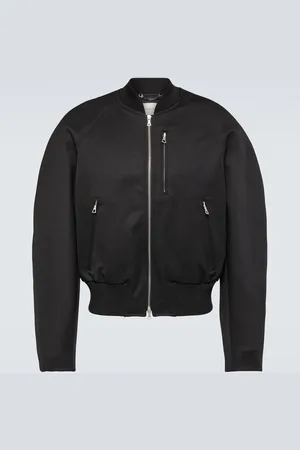 DRIES VAN NOTEN Zipped bomber jacket