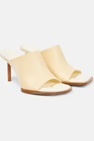 Jacquemus Les Mules CarrÃ©s Ronds leather mules