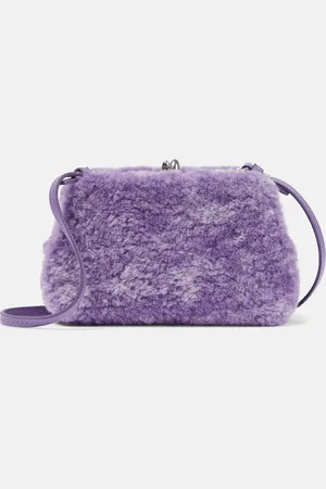 Jil Sander Goji Micro shearling shoulder bag