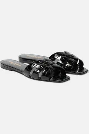 Saint Laurent Tribute Nu Pieds 05 leather slides