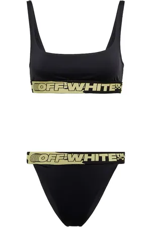 OFF-WHITE Logo bikini