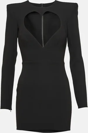 ALEX PERRY Mercer cutout crÃªpe minidress