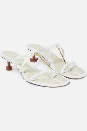 Jacquemus Les Sandales Basses Pralu leather sandals