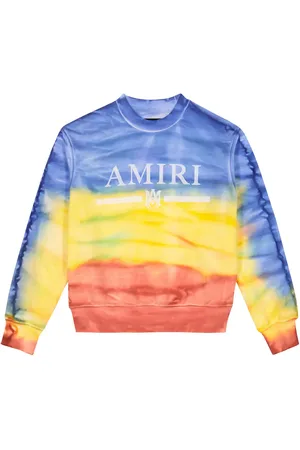 AMIRI Tie-dye cotton-blend sweatshirt