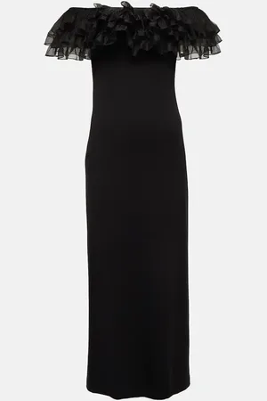 Giambattista Valli Off-shoulder ruffle-trimmed maxi dress