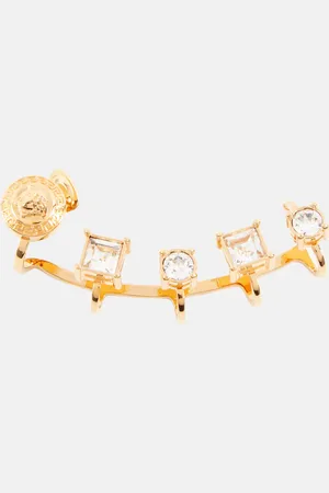 VERSACE Medusa crystal-embellished cuff earring