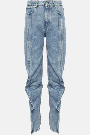 Y / PROJECT High-rise slim jeans