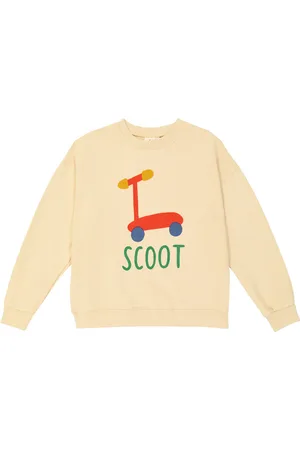 Jelly Mallow Printed cotton jersey sweatshirt