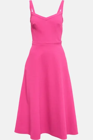 EMILIA WICKSTEAD Elvita crÃªpe midi dress