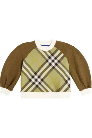 Burberry Burberry Check cotton sweatshirt