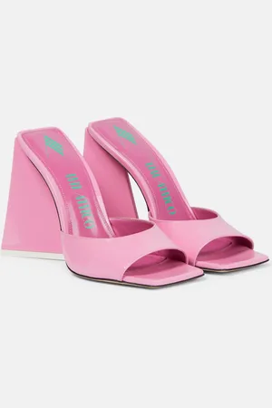 The Attico Devon patent leather mules