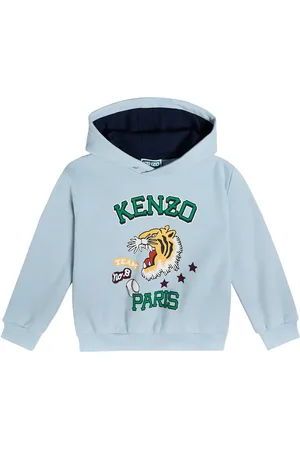 Kenzo Printed cotton hoodie