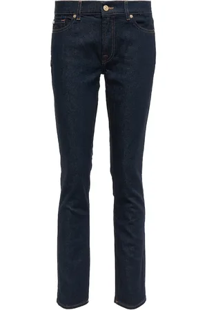 7 for all Mankind Roxanne mid-rise skinny jeans