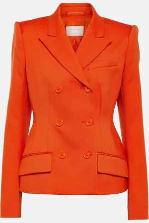 Sportmax Cablo cotton-blend blazer