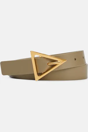 Bottega Veneta Triangle leather belt