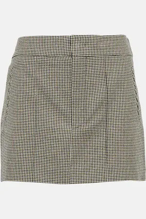 Isabel Marant Licoba crÃªpe miniskirt