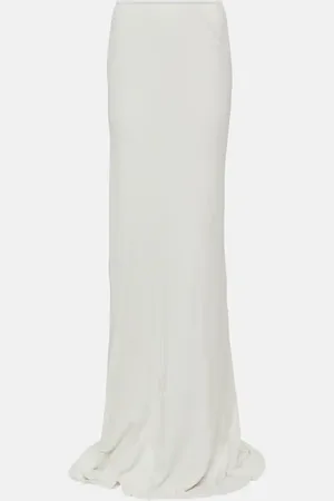 Entire Studios Cotton-blend jersey maxi skirt
