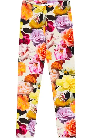 Molo Niki floral cotton-blend leggings