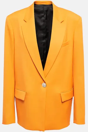 The Attico Bianca wool-blend blazer