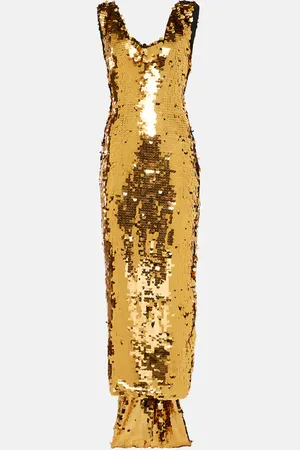 EMILIA WICKSTEAD Jacira sequined gown