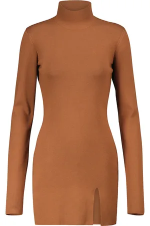 Zeynep Arcay Zeynep ArÃ§ay Side-slit knit minidress