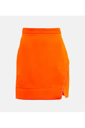 Orange hotsell skirt short