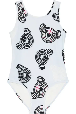Burberry Thomas Bear printed swimsuit