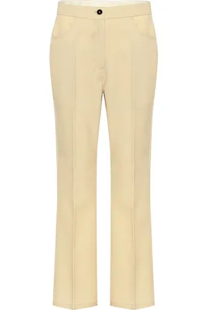 Jil Sander High-rise straight wool pants