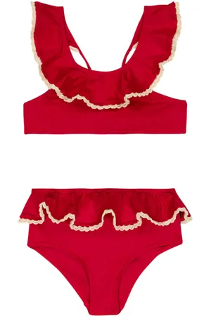 ZIMMERMANN Tiggy ruffle-trimmed bikini