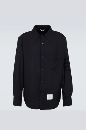 Thom Browne 4-Bar wool shirt
