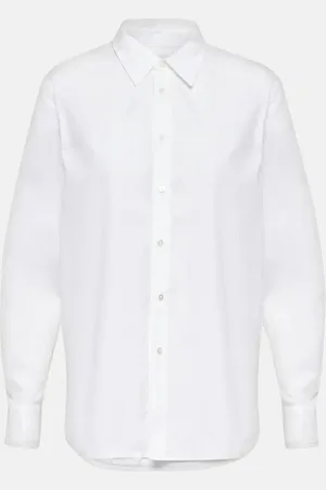 NILI LOTAN Raphael cotton poplin shirt