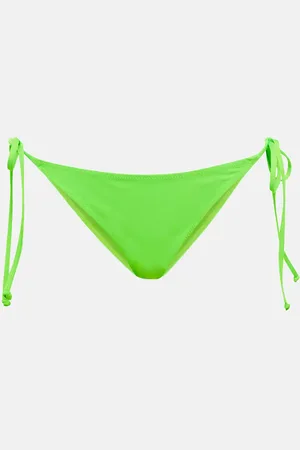 Ganni Self-tie bikini bottoms