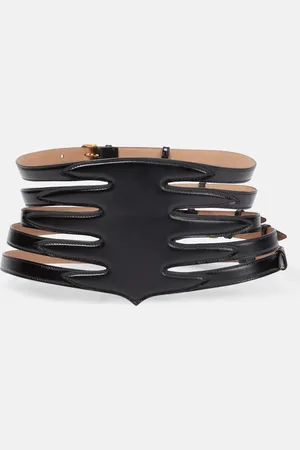 Alaïa AlaÃ¯a Multi slim leather belt