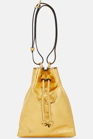 Khaite Greta Small metallic shoulder bag