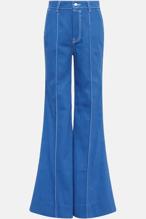 ZIMMERMANN High Tide high-rise flared jeans