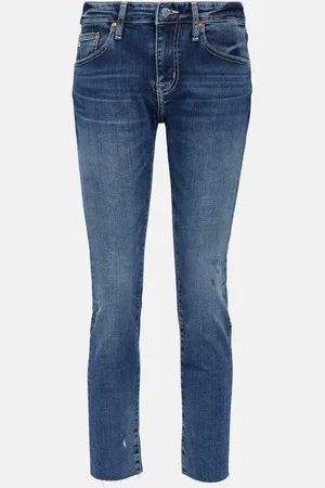 AG Jeans Ex-Boyfriend mid-rise slim jeans