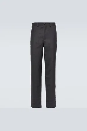 UNDERCOVER Slim wool and mohair pants