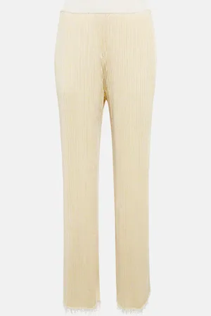 The Row Lucero pleated wide-leg pants
