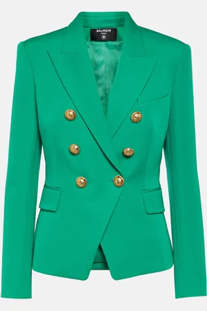 Balmain Double-breasted wool blazer