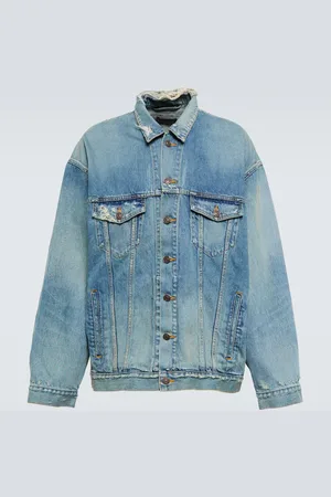 Balenciaga Patched denim jacket