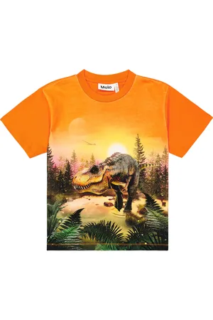 Molo Riley printed cotton jersey T-shirt
