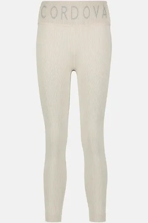 Cordova Base Layer ribbed-knit leggings