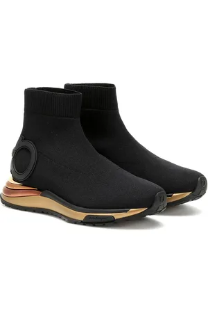 Salvatore Ferragamo Gardena sock sneakers