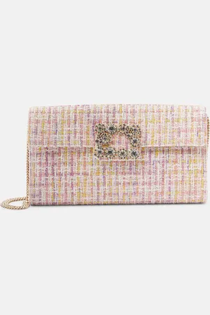 Roger Vivier BouclÃ© clutch