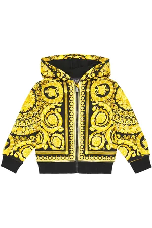 VERSACE Barocco cotton hoodie