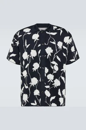 Jacquemus La Chemise Maille Rosa jacquard shirt