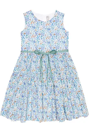 Il gufo Floral cotton dress