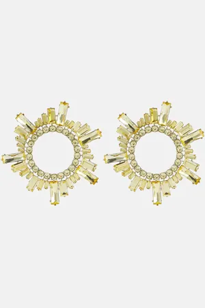 Amina Muaddi Begum crystal-embellished earrings